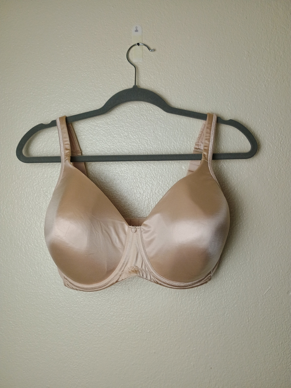 Playtex 38DDD Smooth Nude T-Shirt Bra - Full Figure